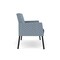 Lesro Mystic Lounge Reception Loveseat, Black, RS Rain Song Back, MD Titan Seat, RS Rain Song Arm Panels ML1501 - alternate 3